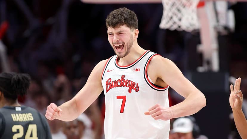 Ohio State Shocks Purdue, Climbing NCAA Tournament Bracket