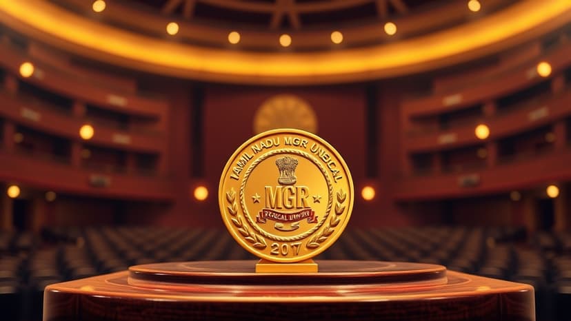 9 Gold Medals for Top Achiever Shwetha at Medical Convocation