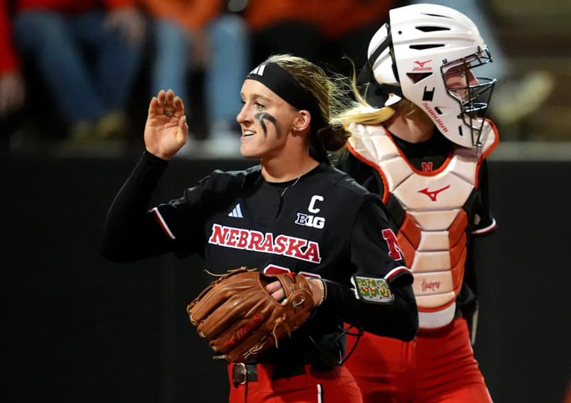 Huskers Dominate Iowa in Softball Showdown