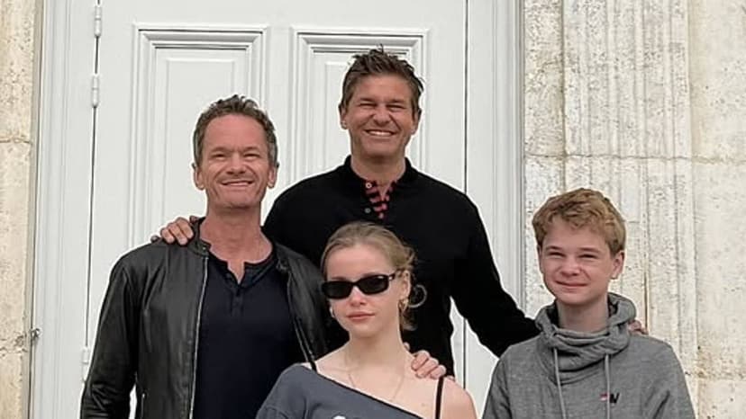 Neil Patrick Harris' Daughter Steals Show in Thailand