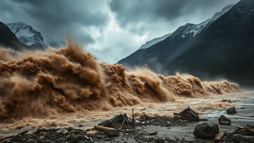 Glacial Tsunami: Deadly Flood Engulfs Nepal and China Mountains