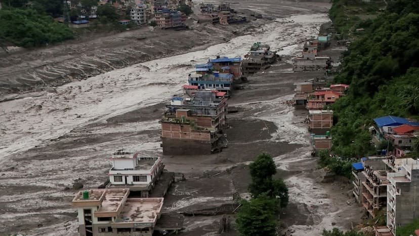 Nepal drains glacial lakes to prevent future floods