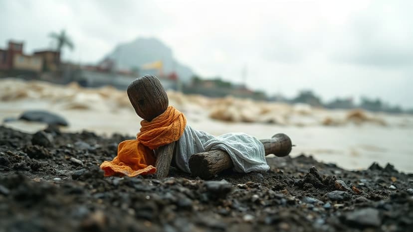 Nepal Floods: Symbolic Funerals Amidst Devastation