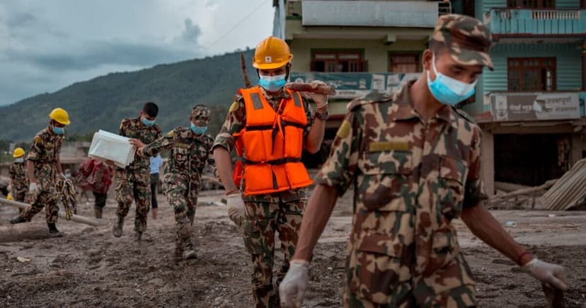 Himalayan Glacier Collapse Triggers Deadly Nepal & Tibet Floods