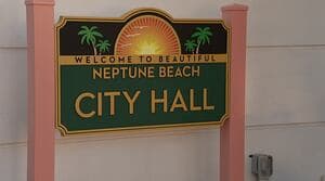 Neptune Beach Workers Protest Parking Hikes