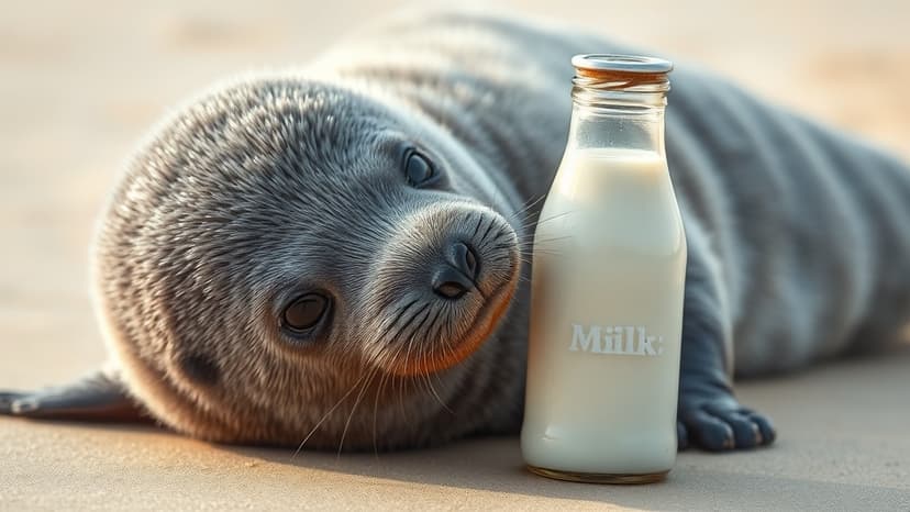 Seal Pups Thrive on New Bottle-Feeding Technique