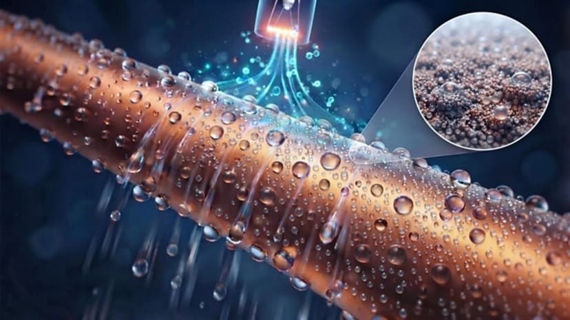 New Coating Boosts Heat Transfer 5.5x