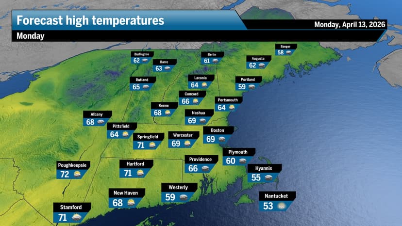 New England Swelters: Summer Heat Arrives Early