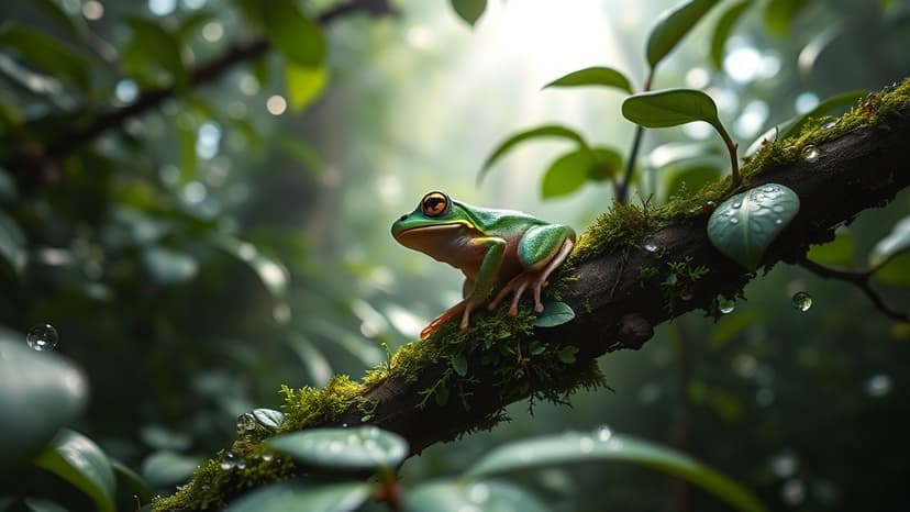 New Frog Species Found in Peru's Shrinking Cloud Forest
