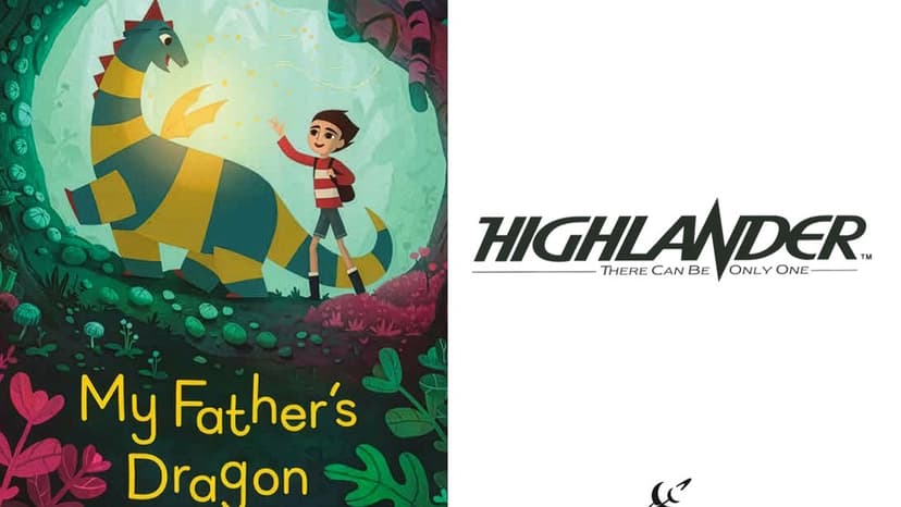Titan Comics Unveils 'My Father's Dragon' and 'Highlander'