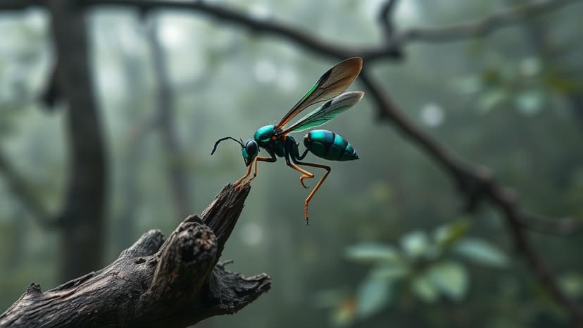Himalayan Wasp Could Fight Forest Pests