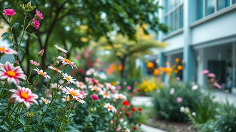 Hospital Garden Offers Cancer Patients New Hope