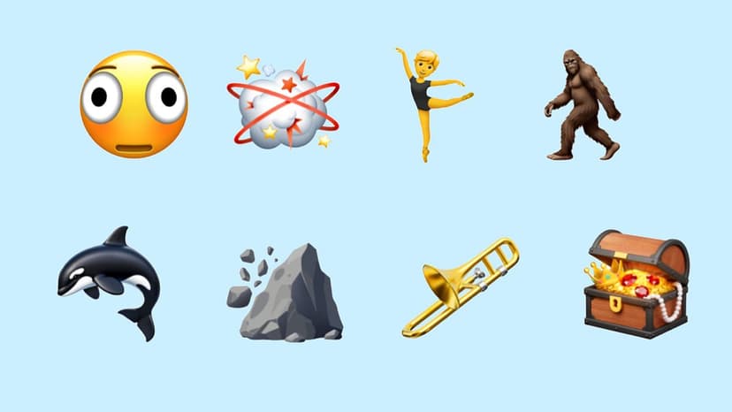 New iPhone Emojis: Distorted Face & Bigfoot Arrive!