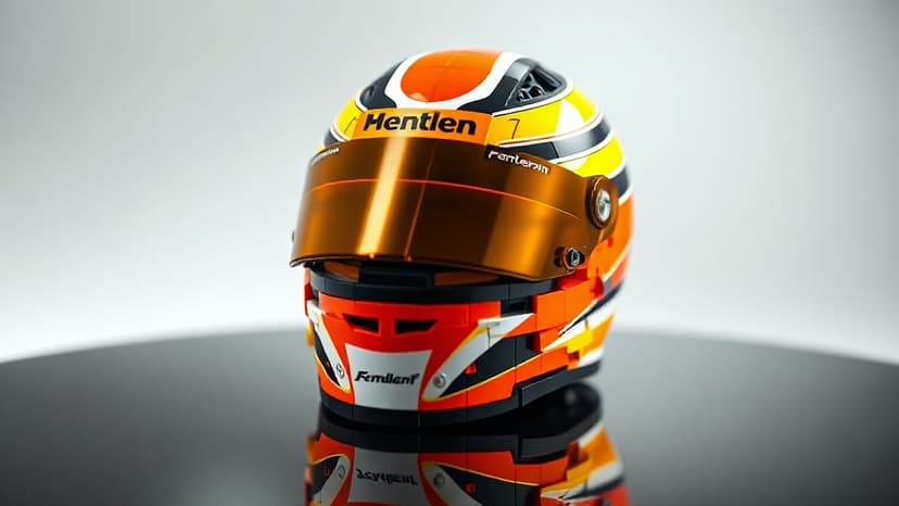 LEGO Unveils Dazzling McLaren F1 Helmets