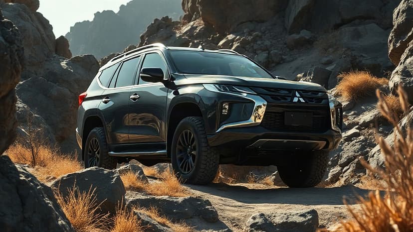 Mitsubishi Unveils Next-Gen Pajero Flagship SUV