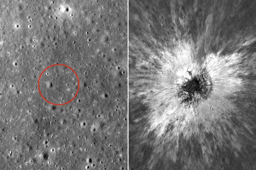 New Moon Crater Reveals Lunar Secrets