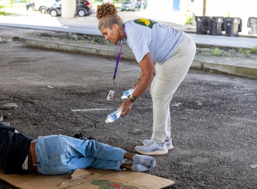 New Orleans Fights Heat With Trees and Shelters