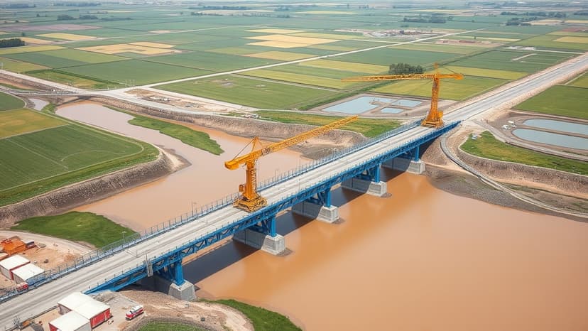 New Viaduct Opens Route Over River Great Ouse