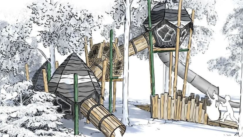 Giant Wooden Playground Opens Summer 2026!