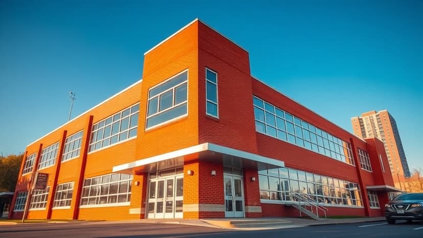 Newark Fights Crowding With New Riverfront School