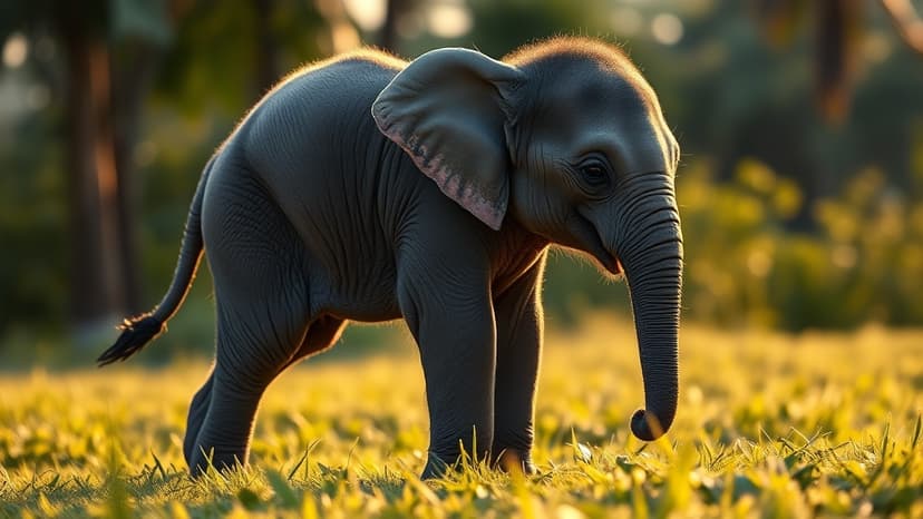 Tiny Elephant Calf Steals Hearts in D.C.