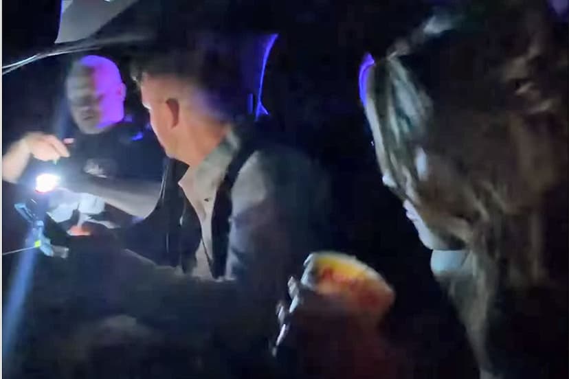 Wedding Night Prank: Couple Pulled Over on Honeymoon Drive
