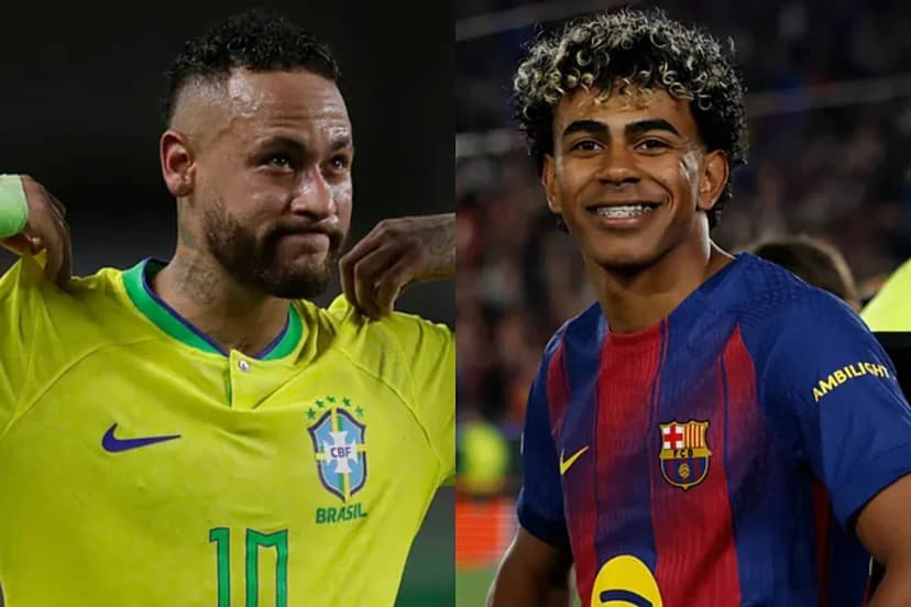 Neymar Calls Yamal 'Unreal' Teenage Sensation