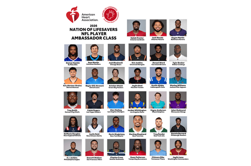 NFL Stars Become Lifesavers for CPR Awareness