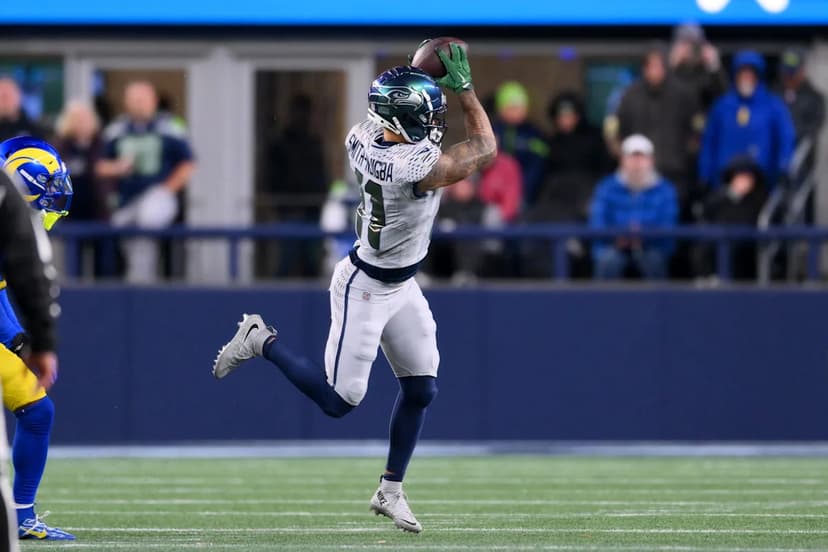 Njigba vs. Nacua: Receiving Yards Showdown!