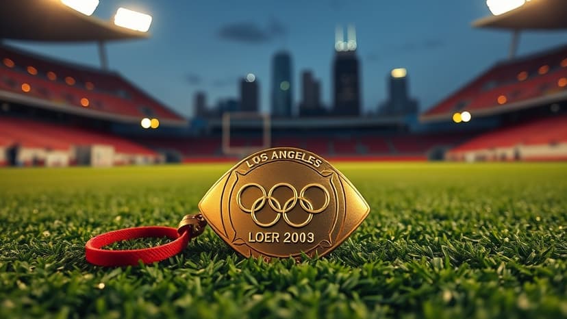 NFL Stars Eye 2028 LA Olympic Gold!