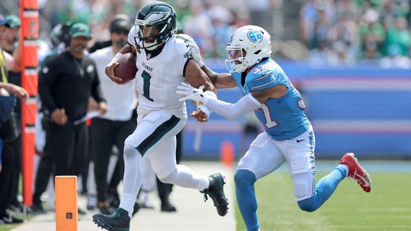 Jalen Hurts' Clutch Conversions Stun Titans
