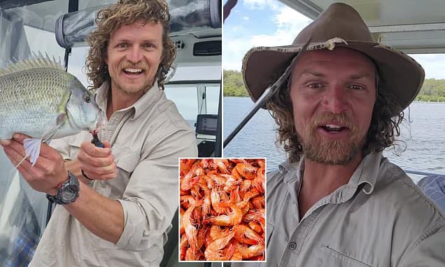 Prawns Jump Onto Barbie in Hilarious Aussie Prank
