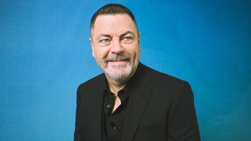 Nick Offerman: Terrified to Show His Feelings