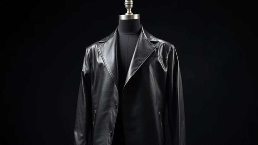 Coughlan Shines in Leather at 'Big Mood' Premiere