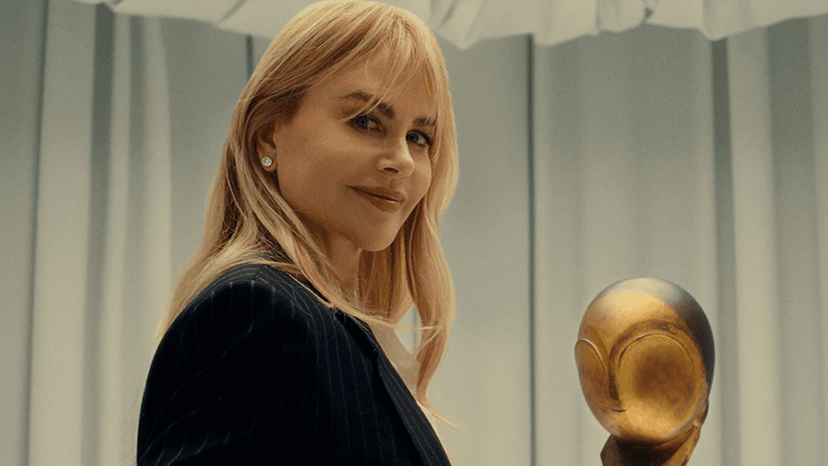 Kidman's Artful Escape: Dancing with Sculpture!
