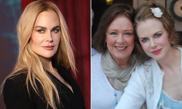 Nicole Kidman Honors Late Mother on Her Birthday