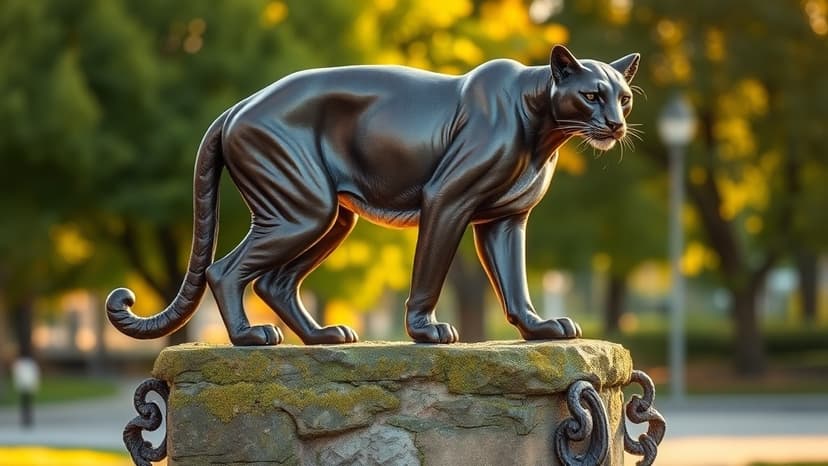 Three-Legged Puma Honored With New Statue
