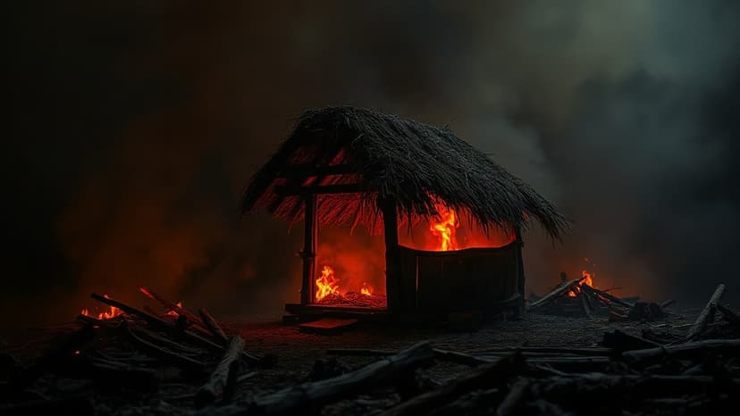Nigeria village burned, residents shot in deadly raids