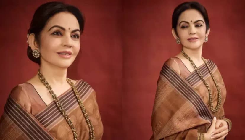 Nita Ambani's Saree: 2 Years in the Making!