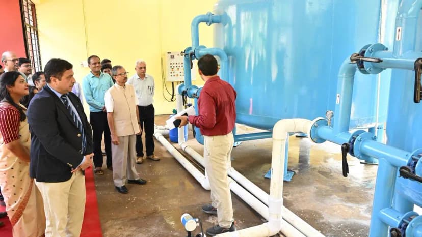 NITK Surathkal Inaugurates Advanced Water Disinfection Plant