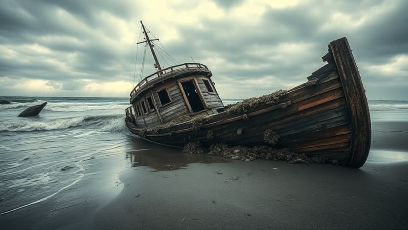 NJ Beach Reveals Lost 19th Century Shipwreck