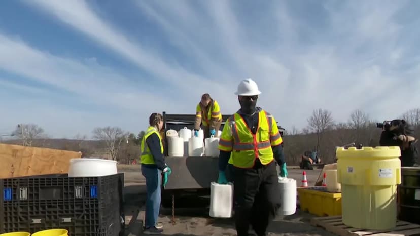 NJ Fire Departments Toss 'Forever Chemical' Foam