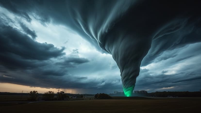 NJ Town Under Tornado Warning: Radar Shows Rotation