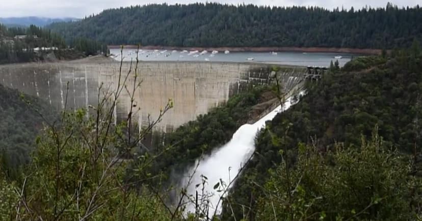 California Dams Release Water Ahead of New Storm