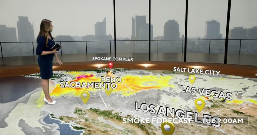 NorCal Chokes on Smoke: Fires Rage in WA & OR