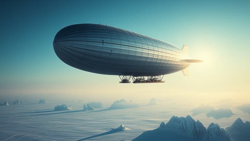 Norge Airship Achieves First Undisputed North Pole Visit