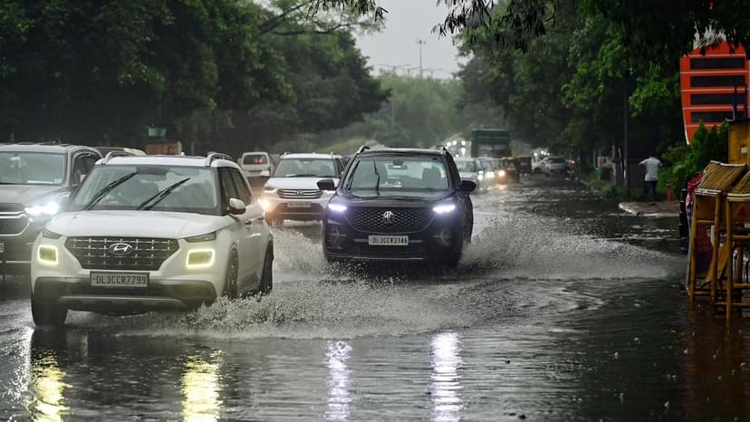 North India Drenched: Flights Diverted, Cities Submerged