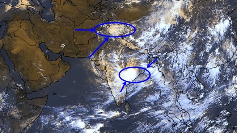 North India braces for rain deluge: Systems collide