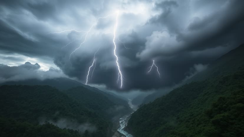 Northeast India Braces for Heavy Rains: Red Alert Issued