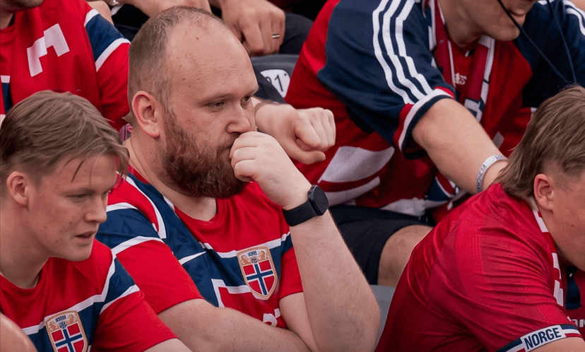Norway Fan's Silent Protest Amidst World Cup Fever